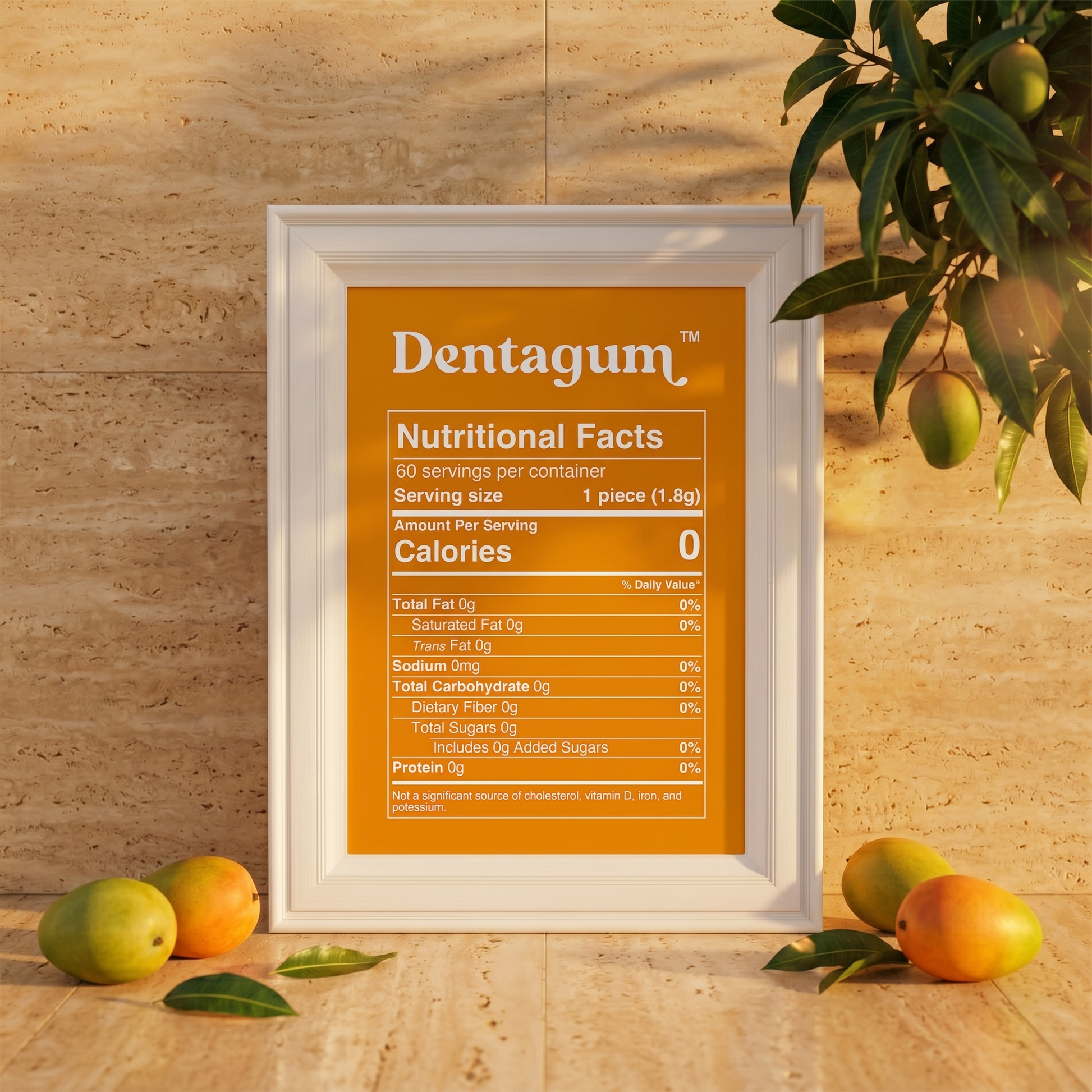 Remineralizing Chewing Gum with Nano-Hydroxyapatite & Xylitol Dentagum