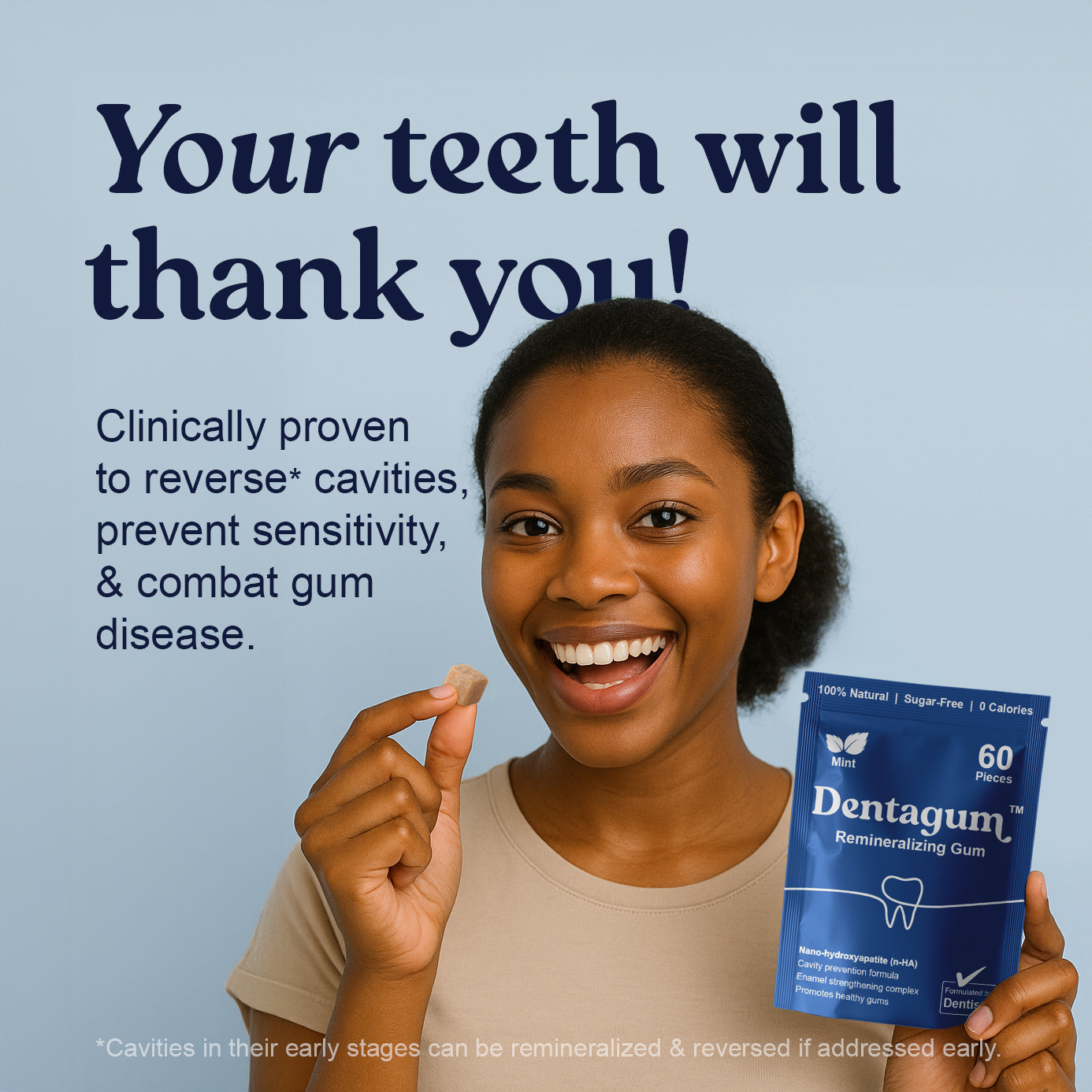 Remineralizing Chewing Gum