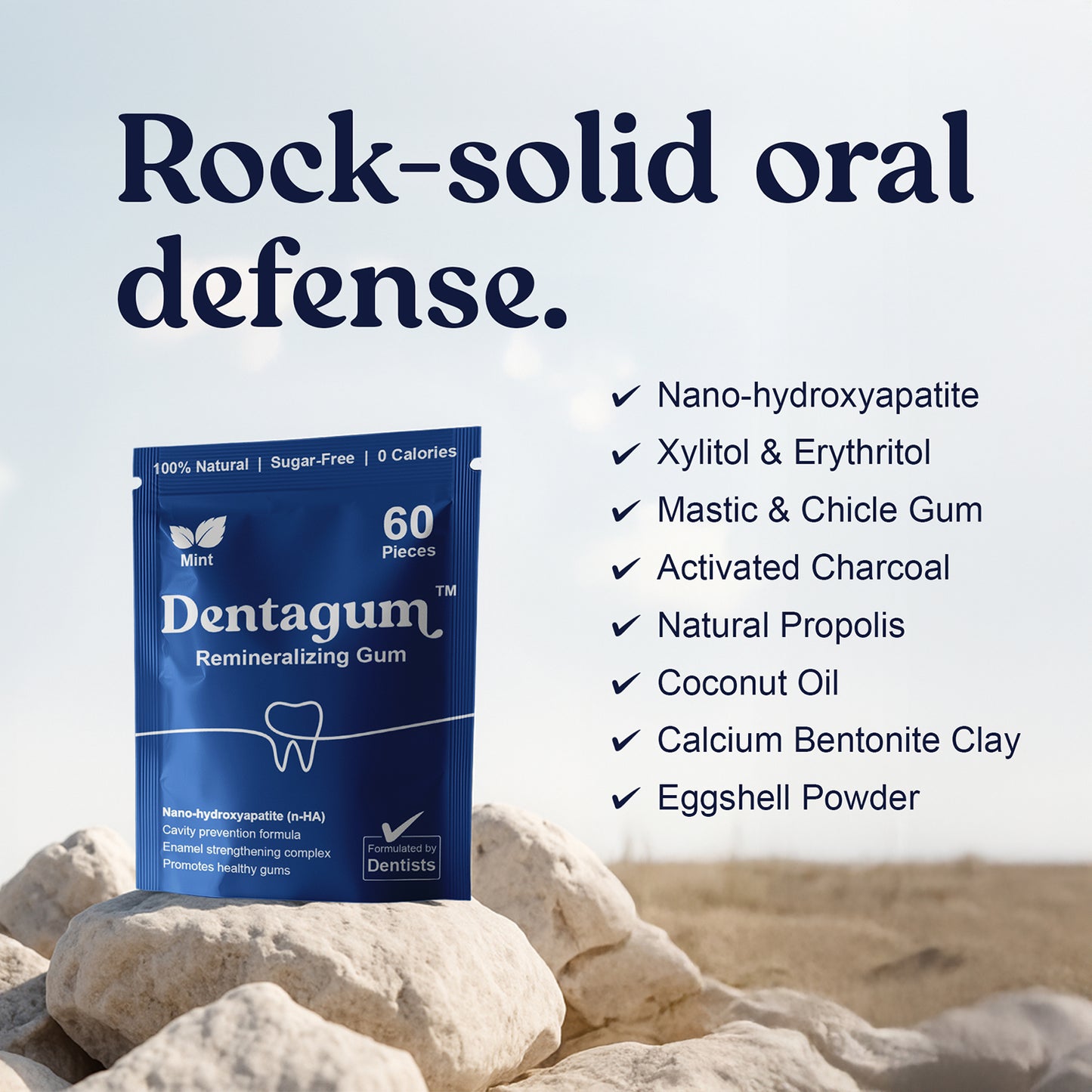 Remineralizing Chewing Gum