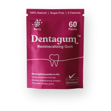 Remineralizing Gum with Nano-Hydroxyapatite & Xylitol Dentagum