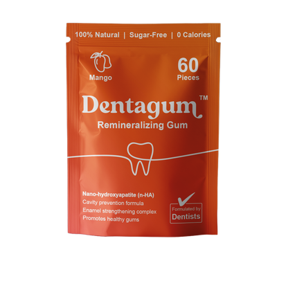 Remineralizing Chewing Gum with Nano-Hydroxyapatite & Xylitol Dentagum
